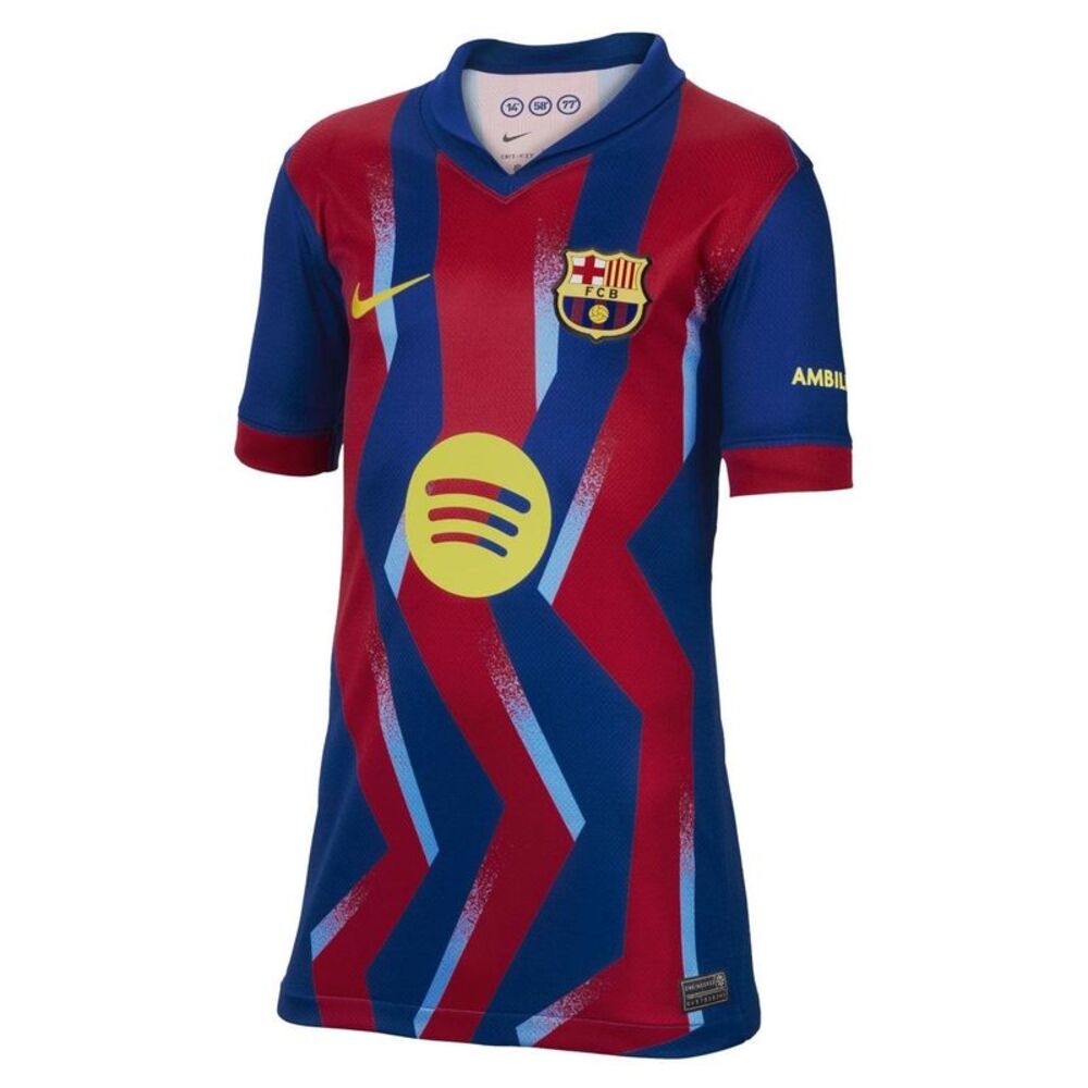 Nike Childrens/Kids FC Barcelona Alternative Jersey / Blue/Yellow